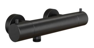 Смеситель для душа Paini Cox 78PZ511TH с термостатом чёрный матовый